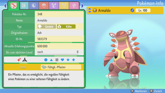 #348 Armaldo BDSP