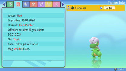 #371 Kindwurm BDSP