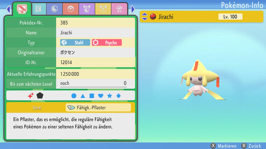 #385 Jirachi BDSP