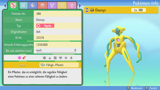 #386 Deoxys Normalform BDSP