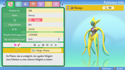 #386 Deoxys Angriffsform BDSP