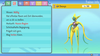 #386 Deoxys Angriffsform BDSP