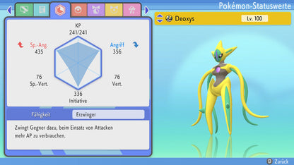 #386 Deoxys Angriffsform BDSP