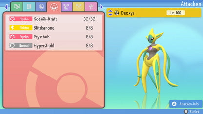 #386 Deoxys Angriffsform BDSP