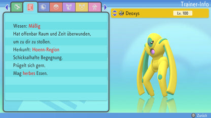 #386 Deoxys Verteidigungsform BDSP