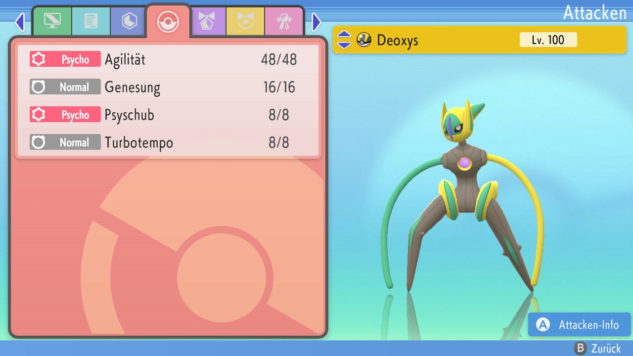 #386 Deoxys Initiativeform BDSP