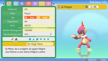 #391 Panpyro BDSP
