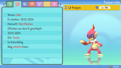 #391 Panpyro BDSP