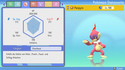 #391 Panpyro BDSP