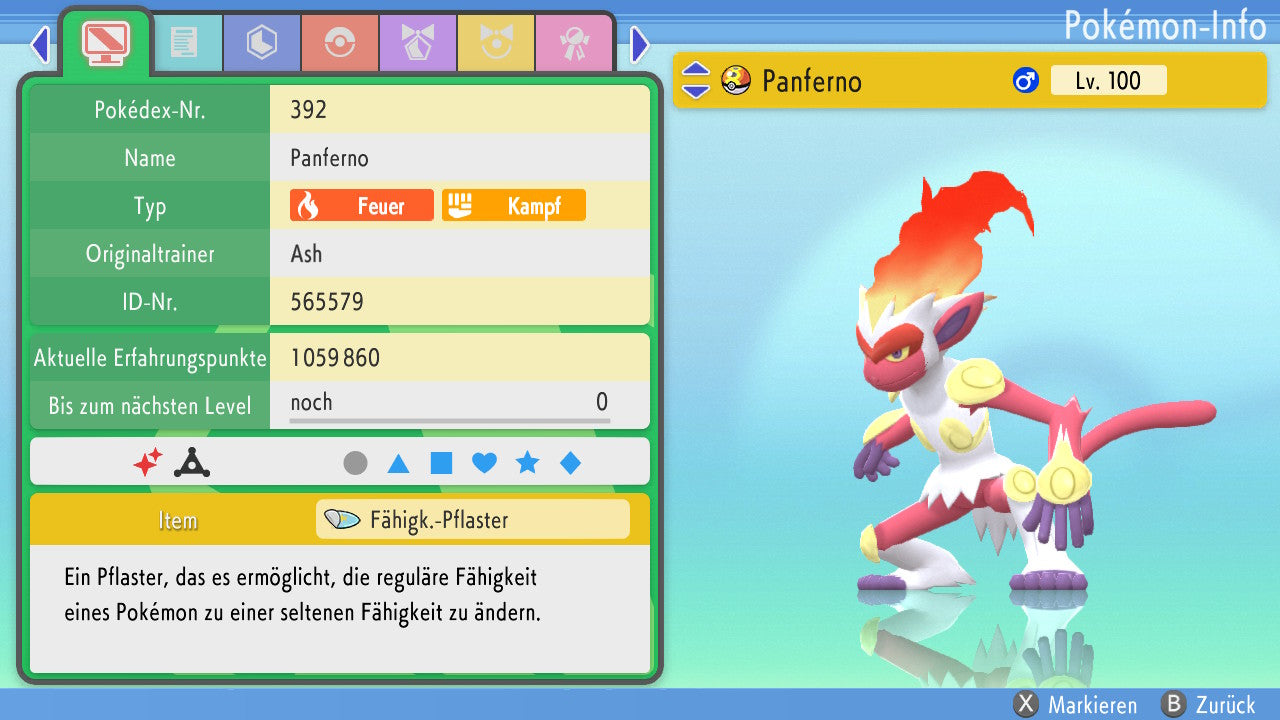 #392 Panferno BDSP