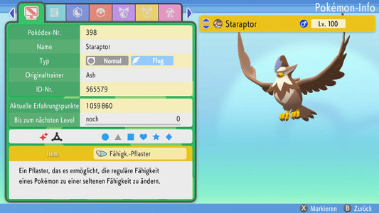 #398 Staraptor BDSP