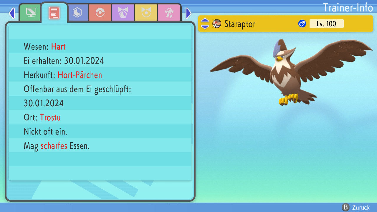 #398 Staraptor BDSP