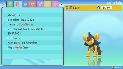 #404 Luxio BDSP