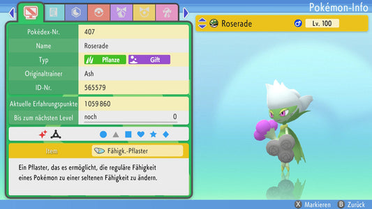 #407 Roserade BDSP