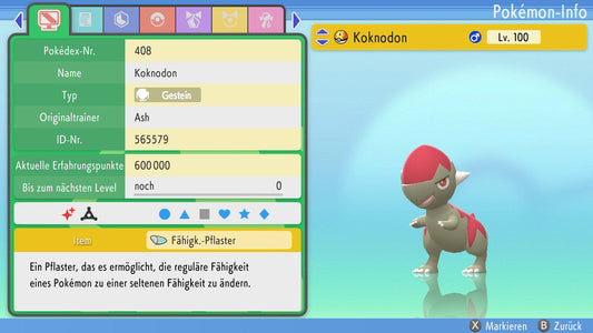 #408 Koknodon BDSP