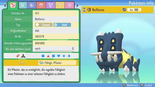 #411 Bollterus BDSP
