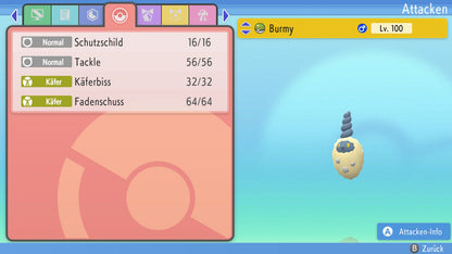 #412 Burmy Sandumhang BDSP