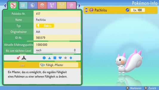 #417 Pachirisu BDSP