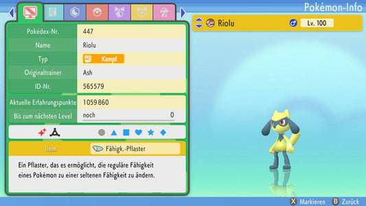 #447 Riolu BDSP