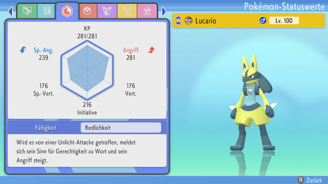 #448 Lucario BDSP