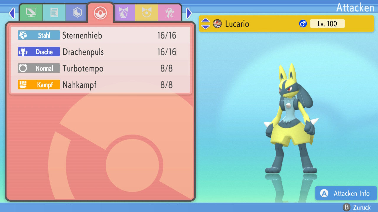 #448 Lucario BDSP