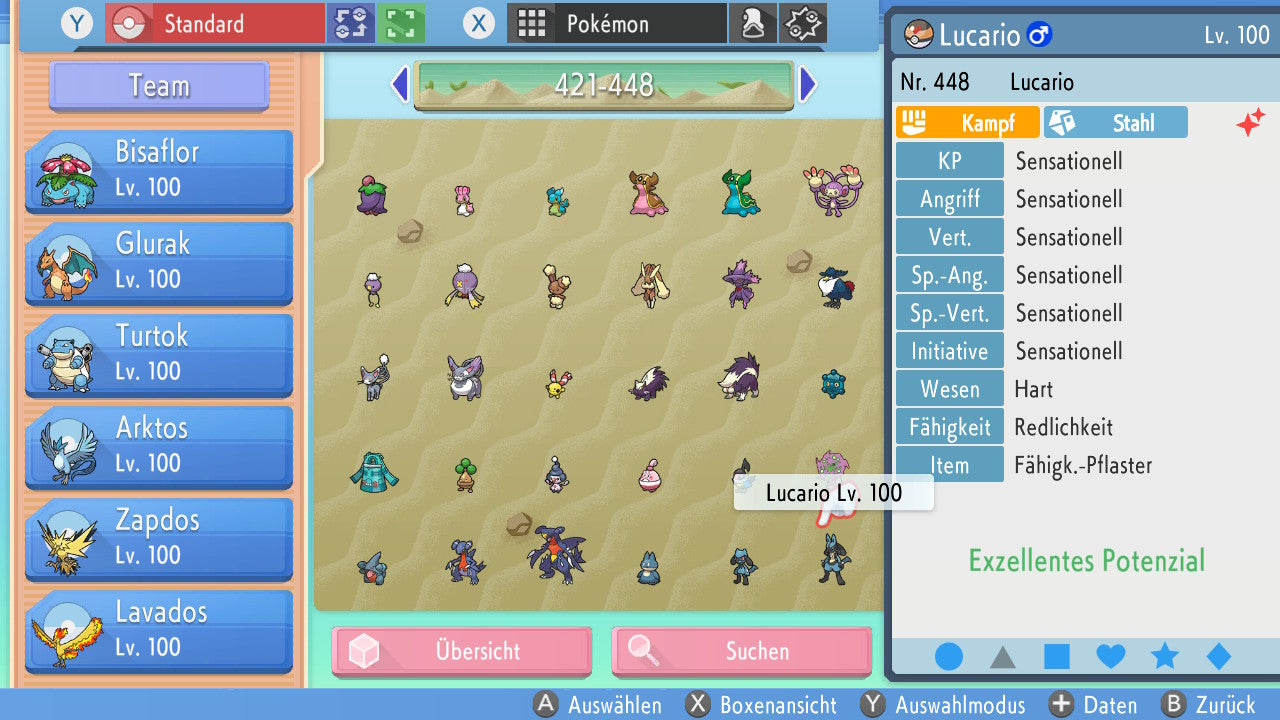 #448 Lucario BDSP