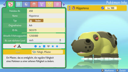 #450 Hippoterus BDSP