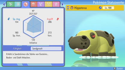 #450 Hippoterus BDSP