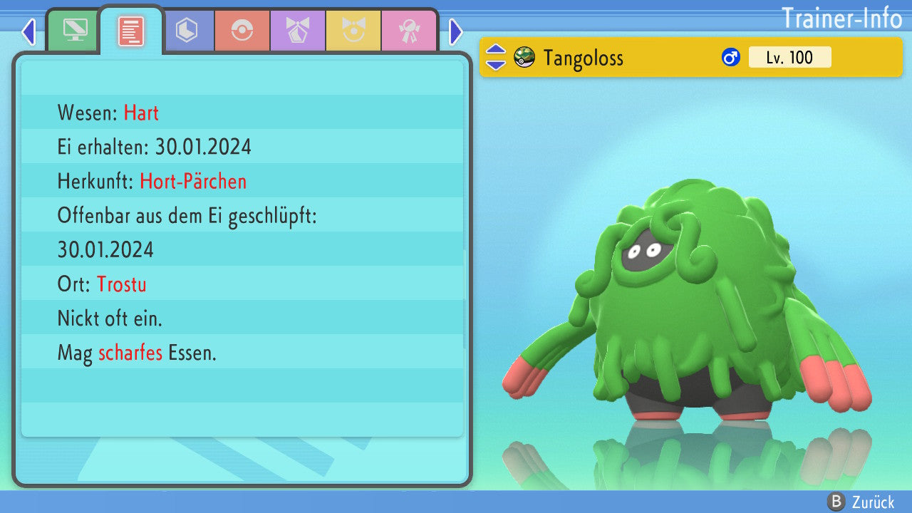 #465 Tangoloss BDSP