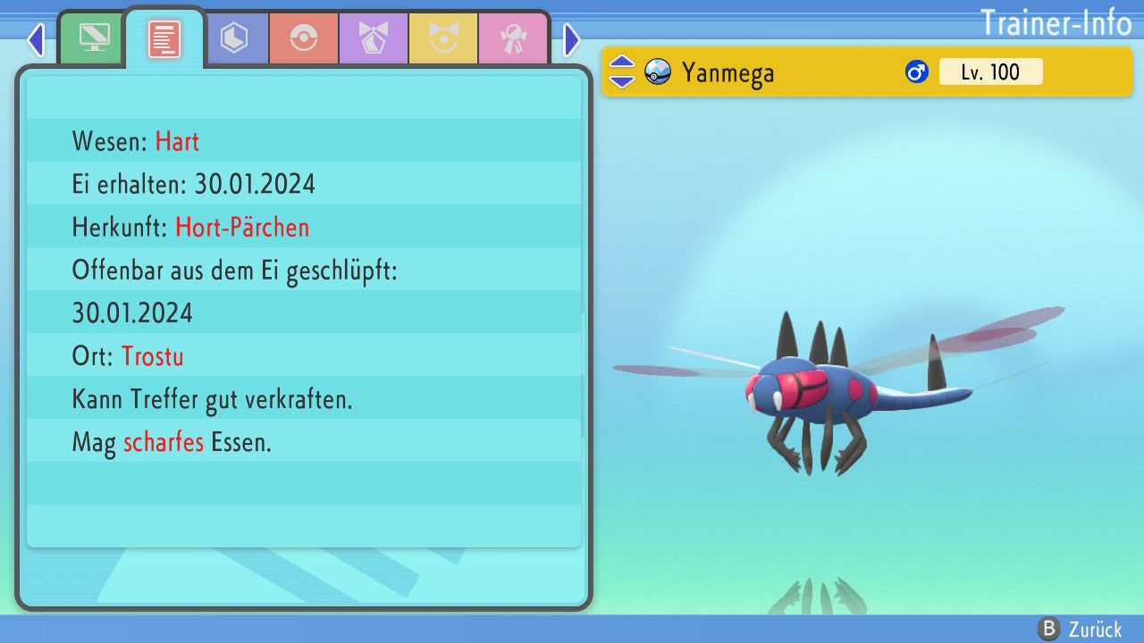 #469 Yanmega BDSP