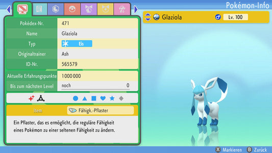#471 Glaziola BDSP