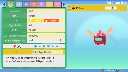 #479 Rotom Hitze BDSP