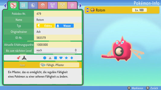 #479 Rotom Wasch BDSP