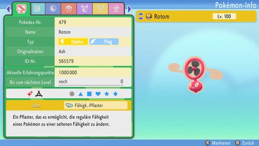 #479 Rotom Wirbel BDSP