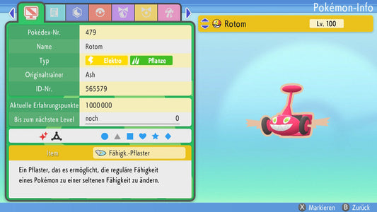 #479 Rotom Schneid BDSP