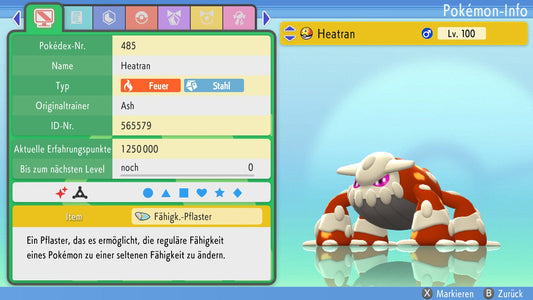 #485 Heatran BDSP