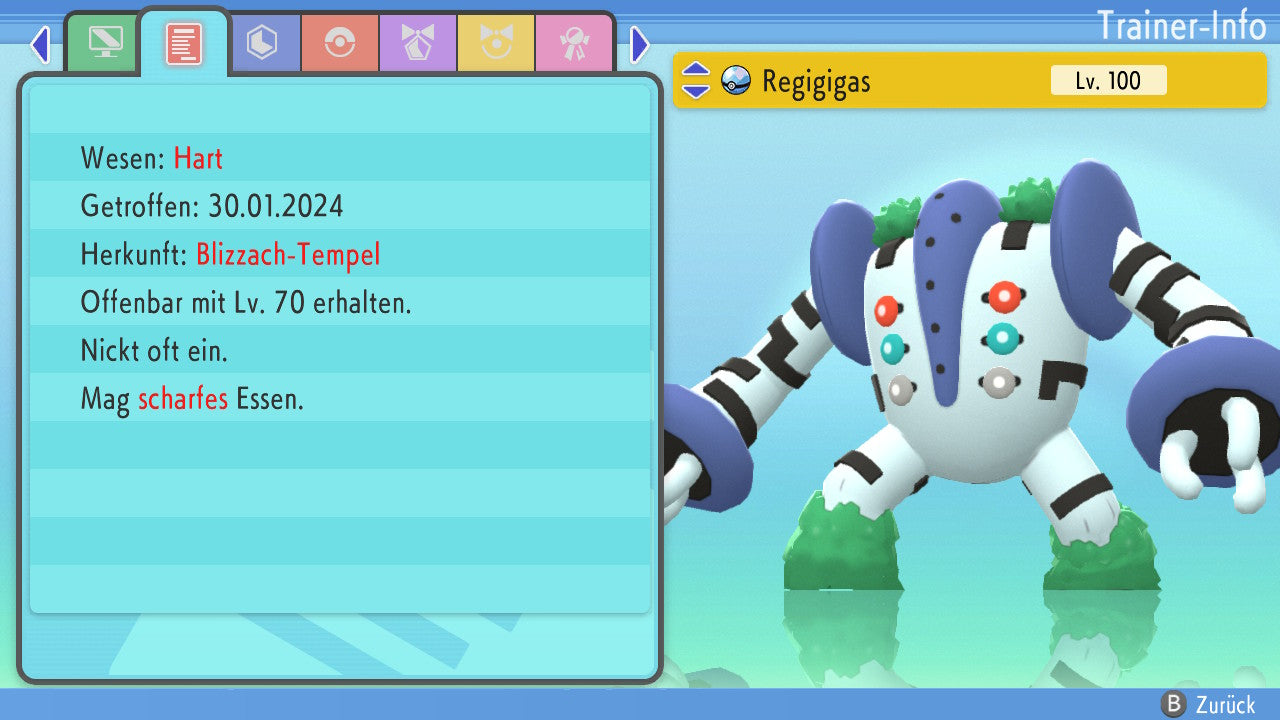 #486 Regigigas BDSP