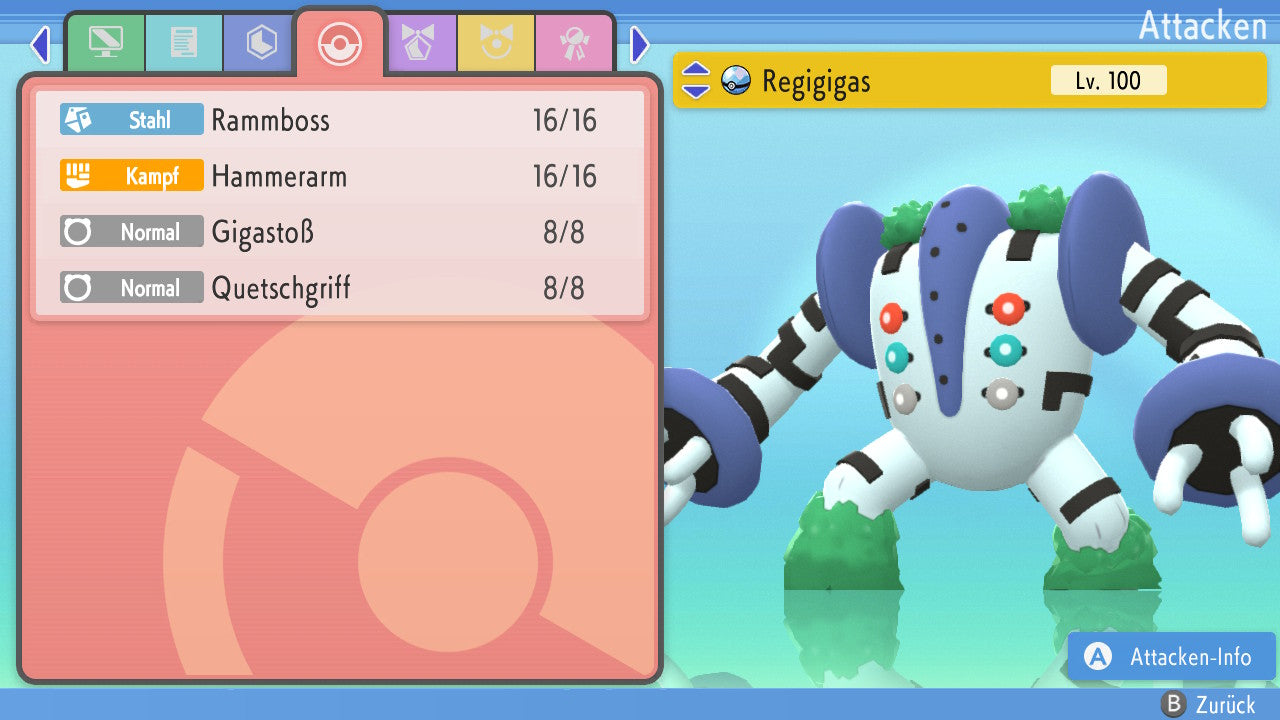#486 Regigigas BDSP