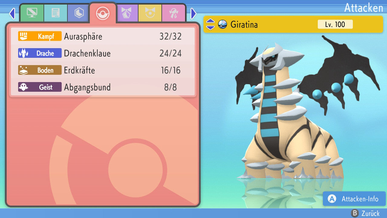 #487 Giratina Wandelform BDSP