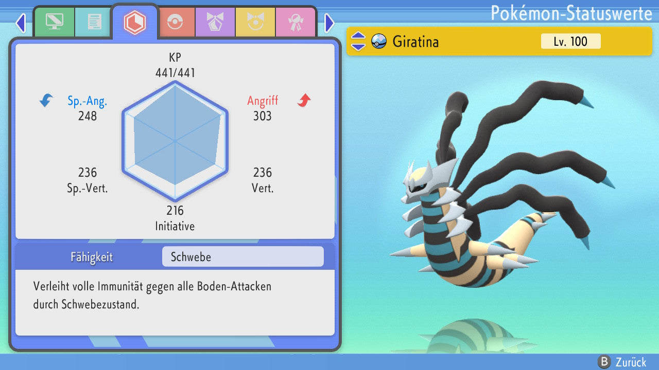 #487 Giratina Urform BDSP