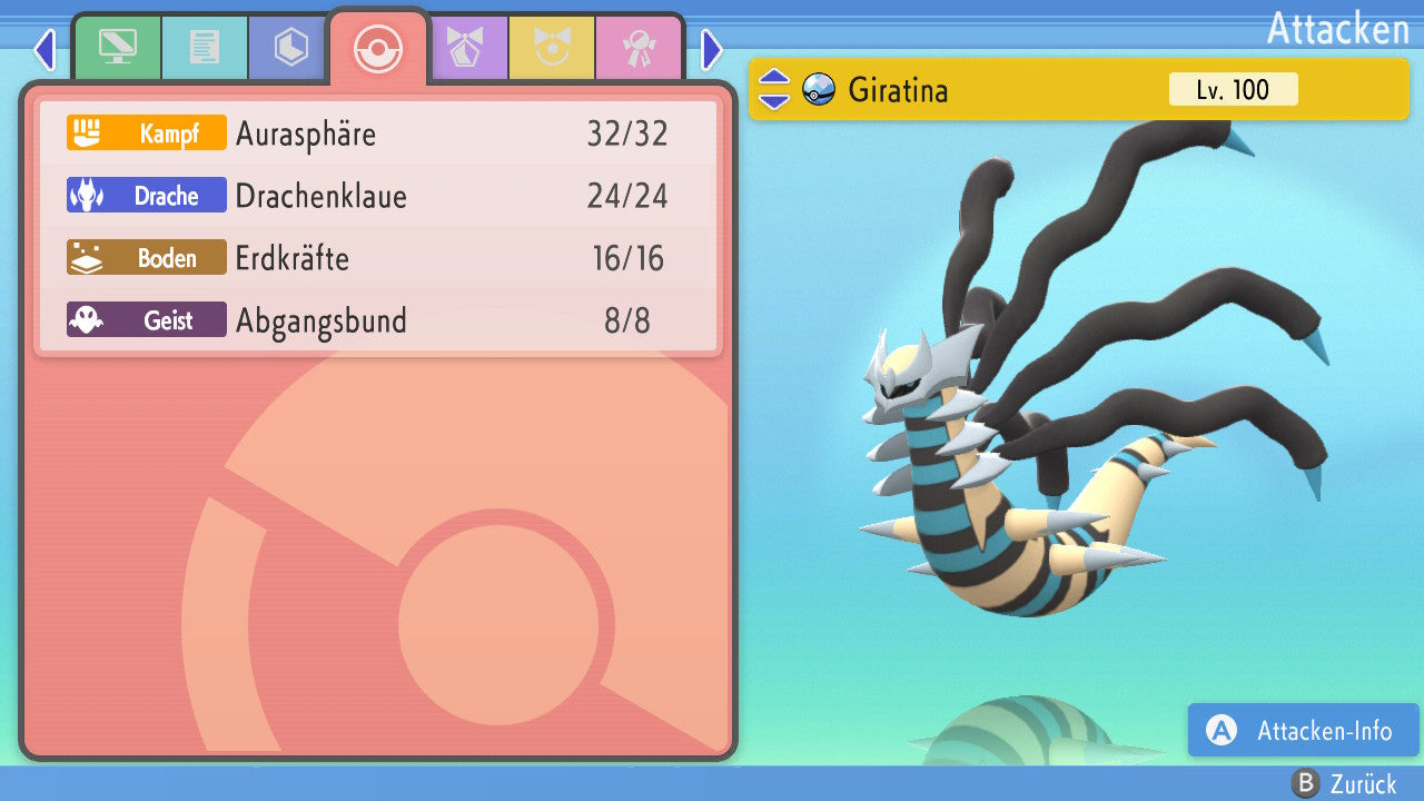 #487 Giratina Urform BDSP