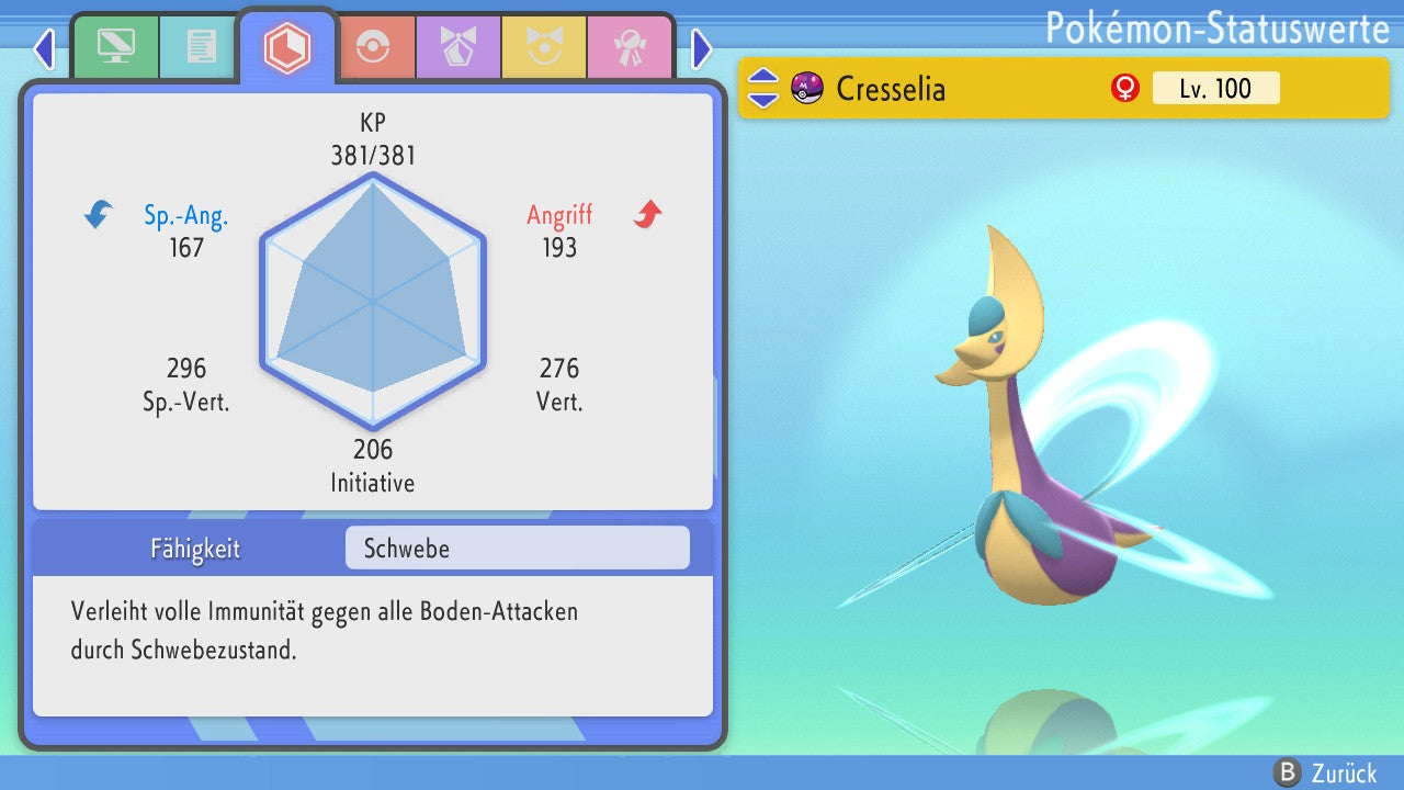 #488 Cresselia BDSP