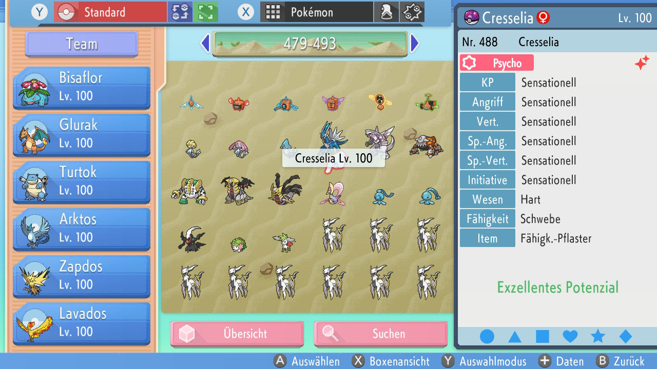 #488 Cresselia BDSP