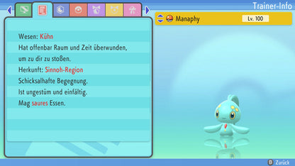 #490 Manaphy BDSP