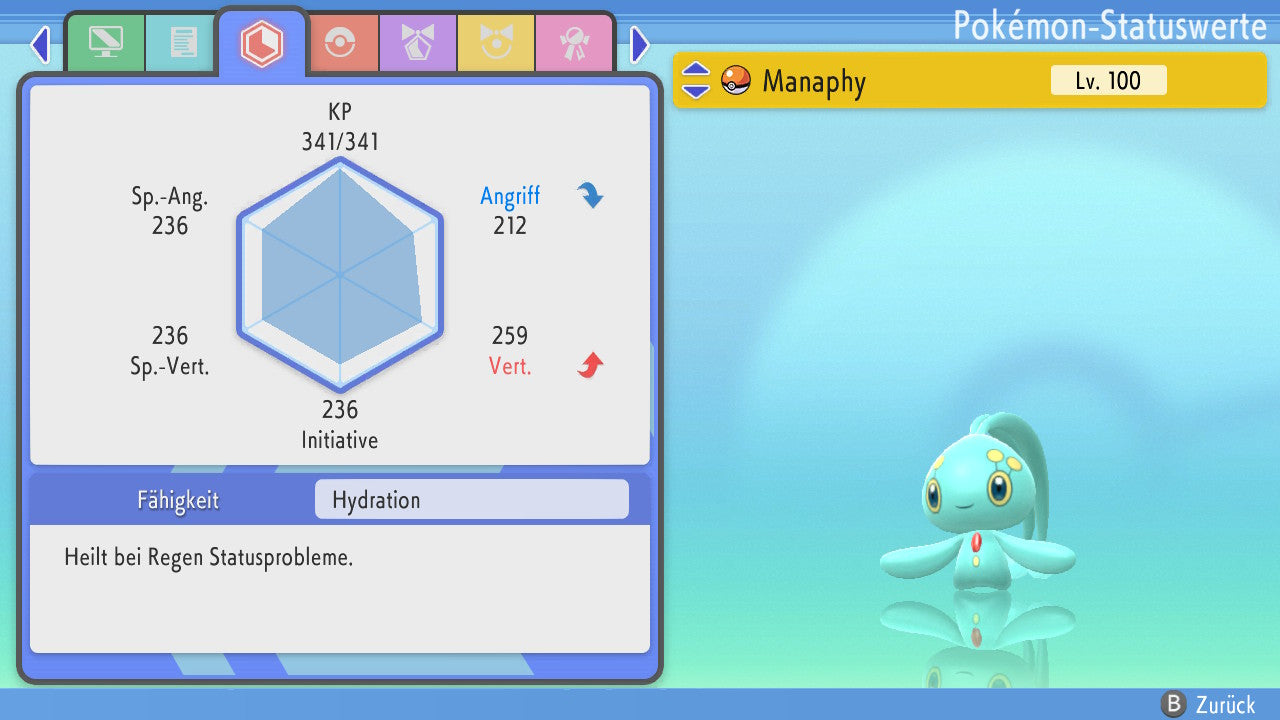 #490 Manaphy BDSP