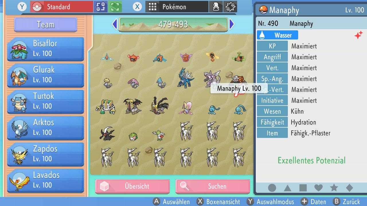 #490 Manaphy BDSP