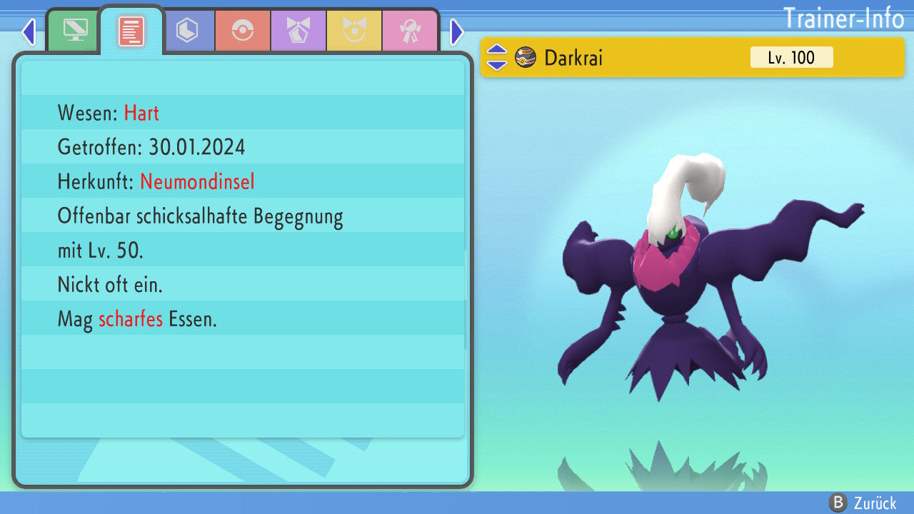 #491 Darkrai BDSP