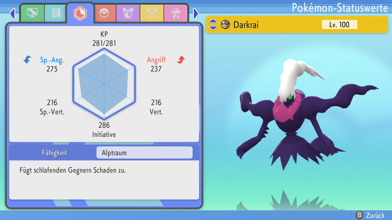 #491 Darkrai BDSP