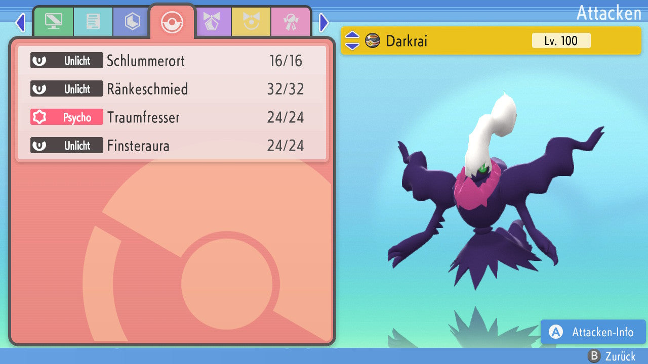 #491 Darkrai BDSP
