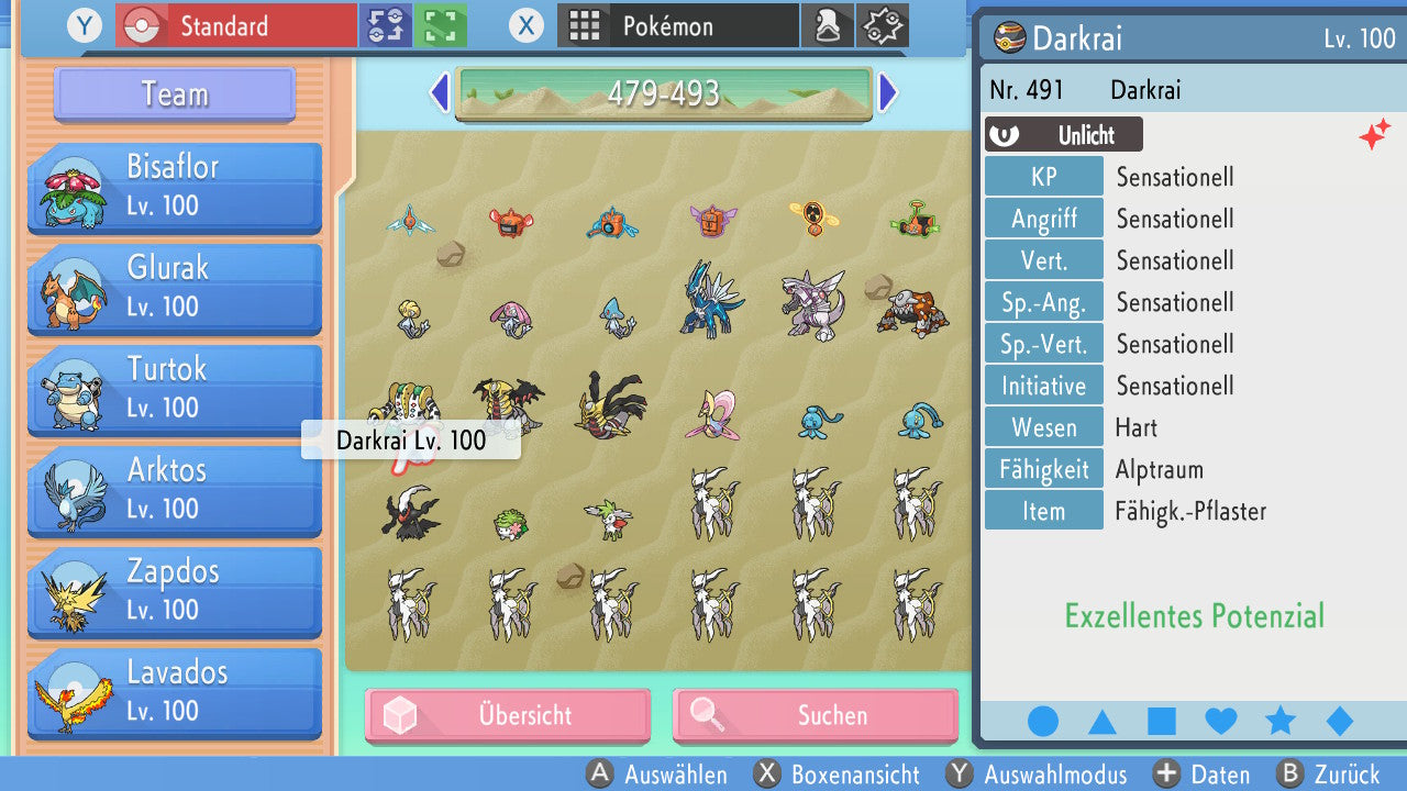 #491 Darkrai BDSP